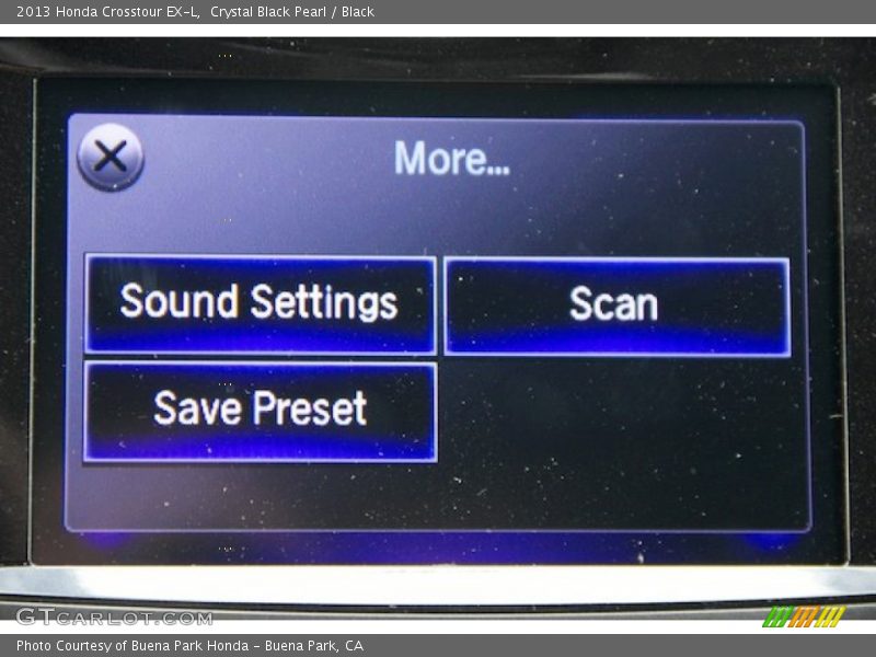 Crystal Black Pearl / Black 2013 Honda Crosstour EX-L