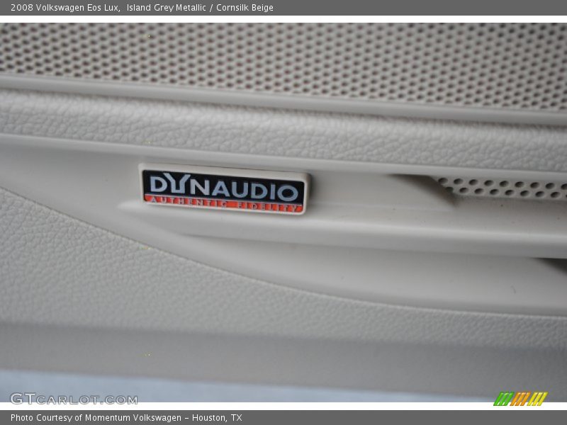 Island Grey Metallic / Cornsilk Beige 2008 Volkswagen Eos Lux