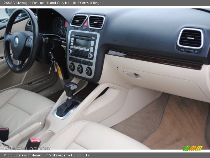 Island Grey Metallic / Cornsilk Beige 2008 Volkswagen Eos Lux