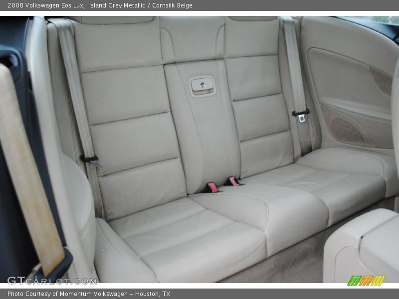 Island Grey Metallic / Cornsilk Beige 2008 Volkswagen Eos Lux