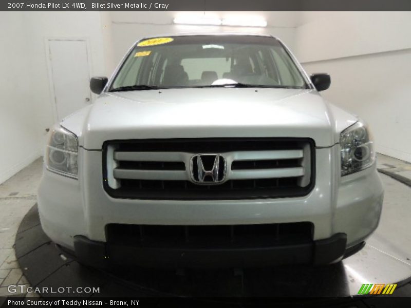 Billet Silver Metallic / Gray 2007 Honda Pilot LX 4WD