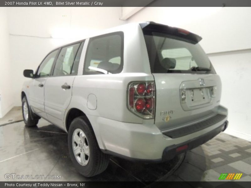 Billet Silver Metallic / Gray 2007 Honda Pilot LX 4WD