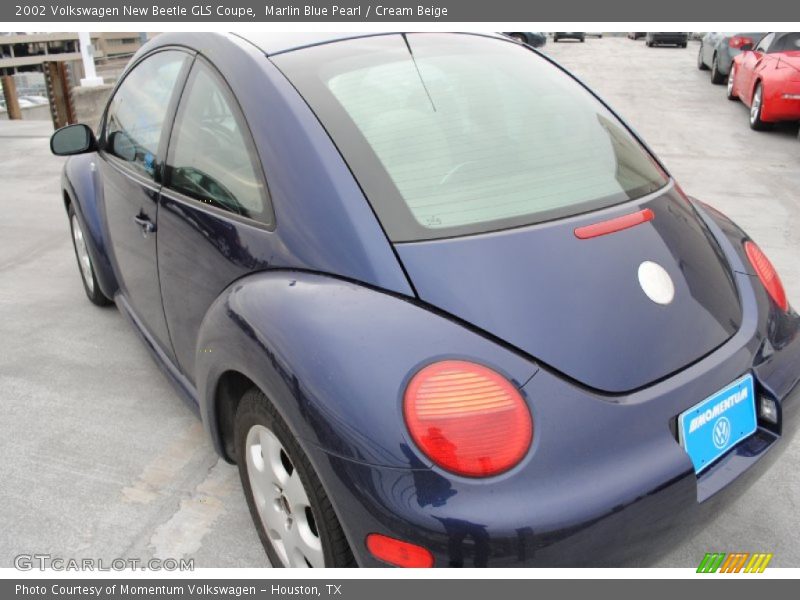 Marlin Blue Pearl / Cream Beige 2002 Volkswagen New Beetle GLS Coupe