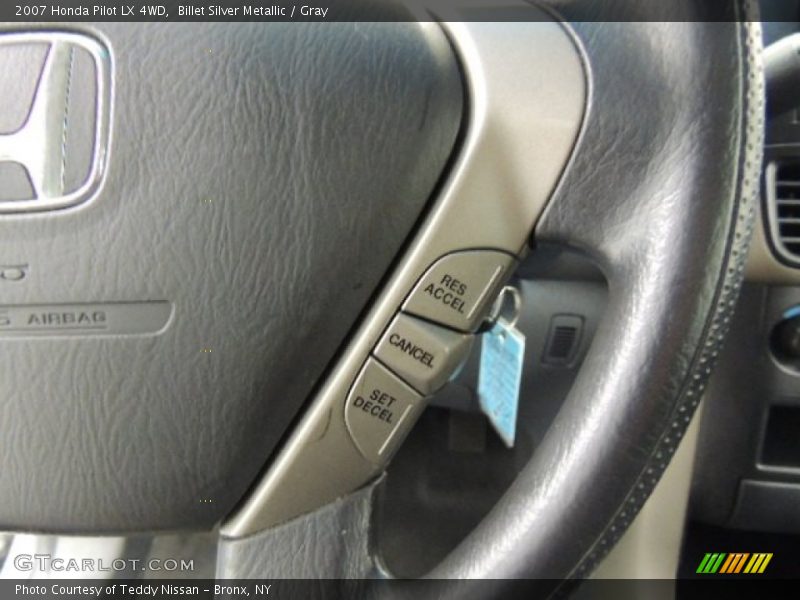 Billet Silver Metallic / Gray 2007 Honda Pilot LX 4WD
