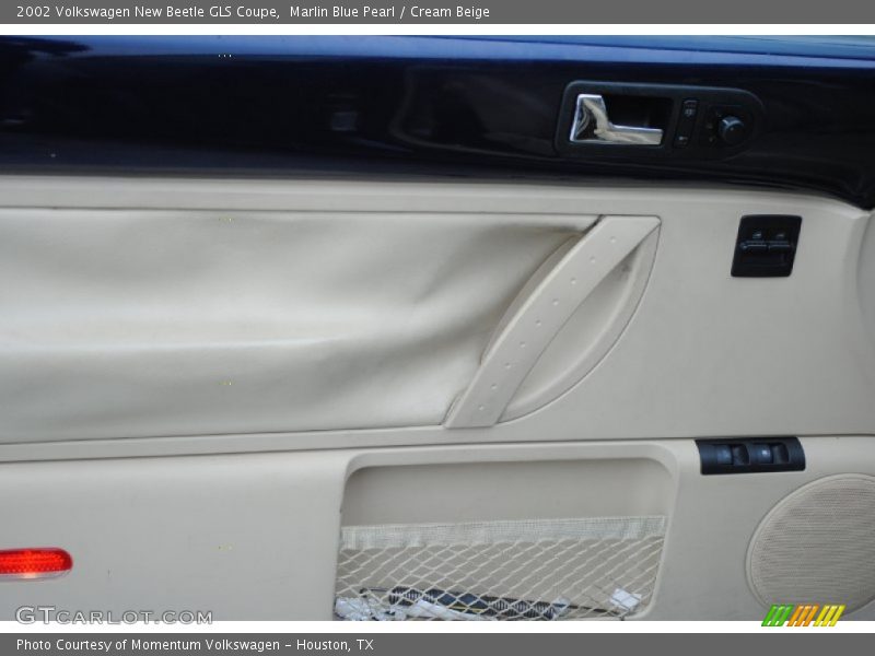 Marlin Blue Pearl / Cream Beige 2002 Volkswagen New Beetle GLS Coupe
