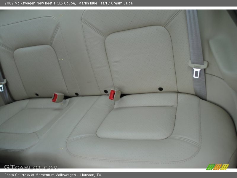 Marlin Blue Pearl / Cream Beige 2002 Volkswagen New Beetle GLS Coupe