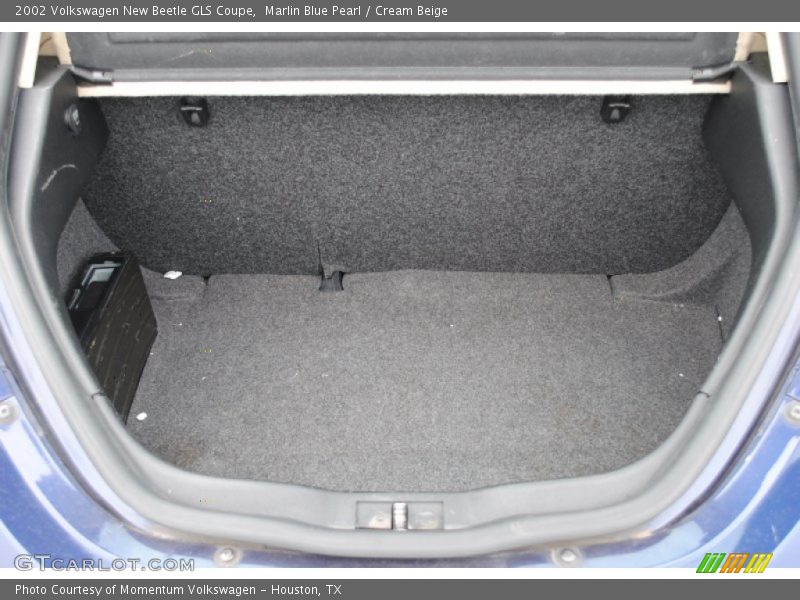 Marlin Blue Pearl / Cream Beige 2002 Volkswagen New Beetle GLS Coupe