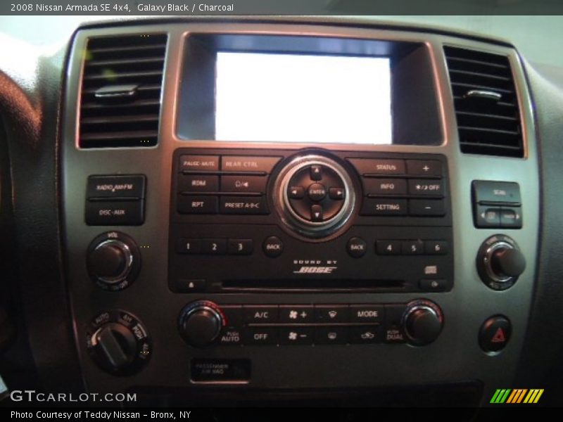 Galaxy Black / Charcoal 2008 Nissan Armada SE 4x4