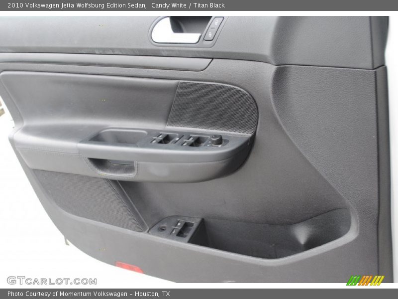 Candy White / Titan Black 2010 Volkswagen Jetta Wolfsburg Edition Sedan