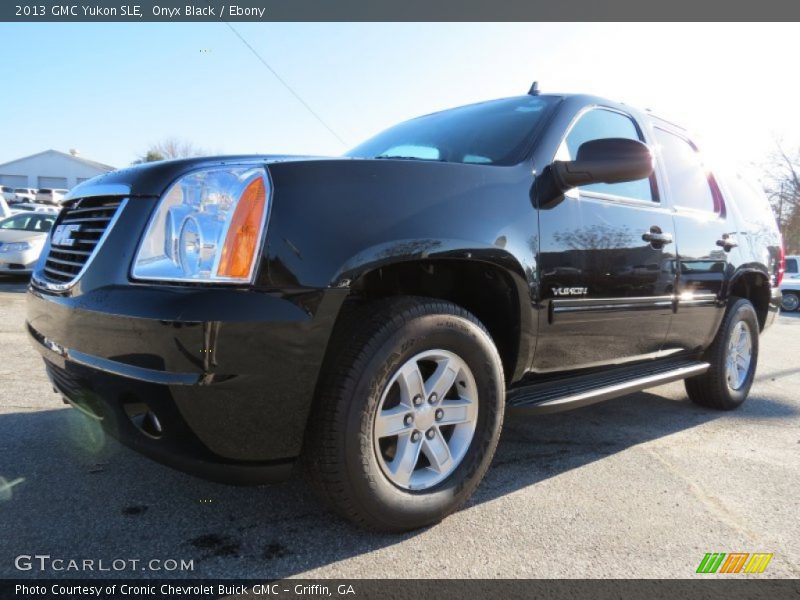 Onyx Black / Ebony 2013 GMC Yukon SLE