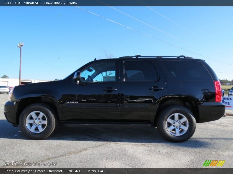 Onyx Black / Ebony 2013 GMC Yukon SLE