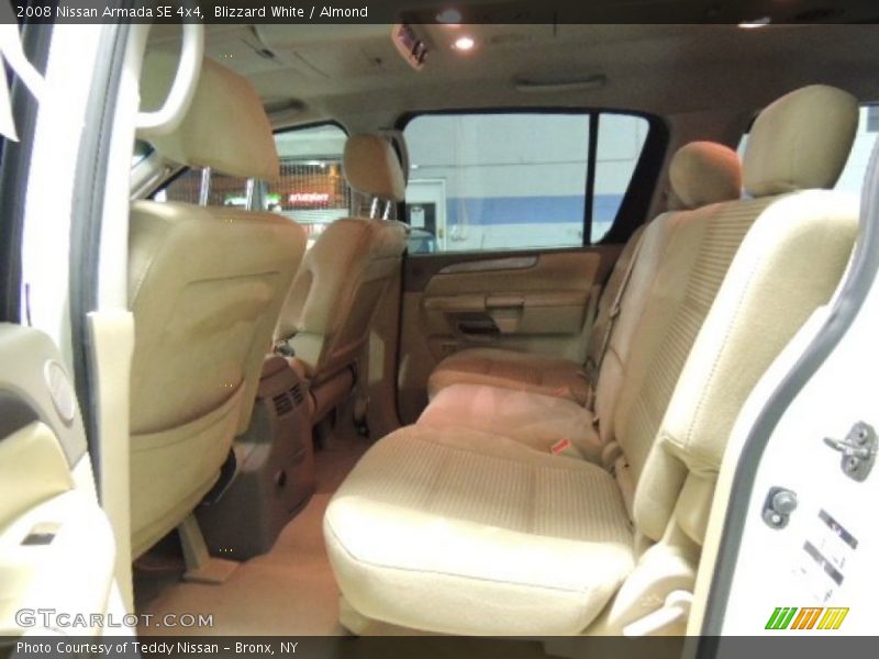 Blizzard White / Almond 2008 Nissan Armada SE 4x4