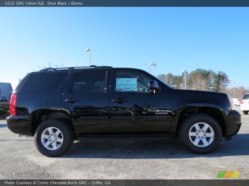 Onyx Black / Ebony 2013 GMC Yukon SLE