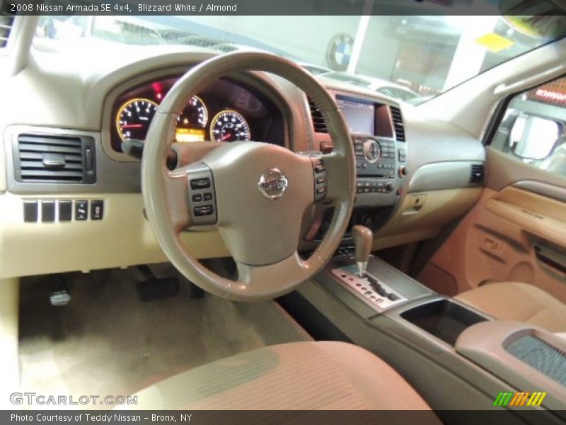 Blizzard White / Almond 2008 Nissan Armada SE 4x4