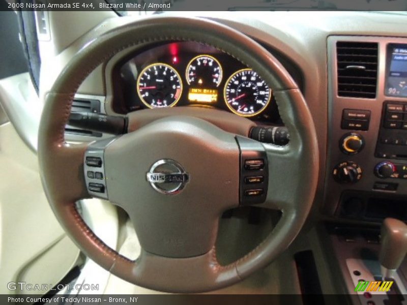 Blizzard White / Almond 2008 Nissan Armada SE 4x4