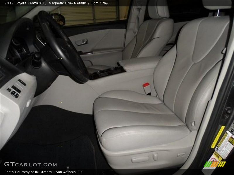 Magnetic Gray Metallic / Light Gray 2012 Toyota Venza XLE