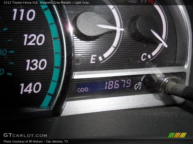 Magnetic Gray Metallic / Light Gray 2012 Toyota Venza XLE