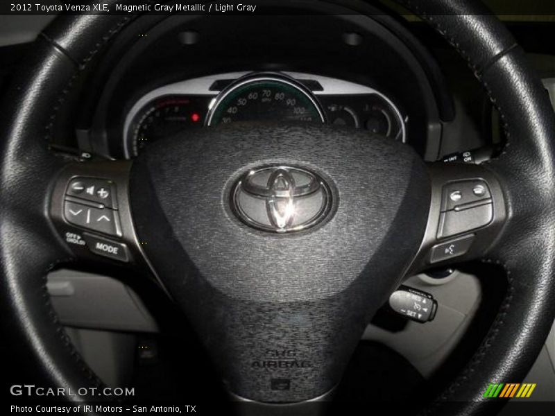 Magnetic Gray Metallic / Light Gray 2012 Toyota Venza XLE