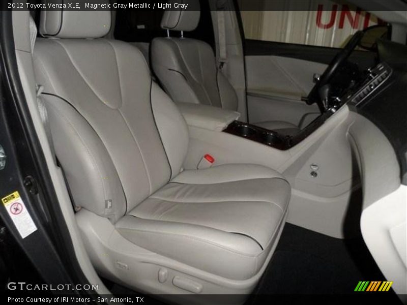 Magnetic Gray Metallic / Light Gray 2012 Toyota Venza XLE