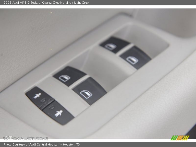 Quartz Grey Metallic / Light Grey 2008 Audi A6 3.2 Sedan