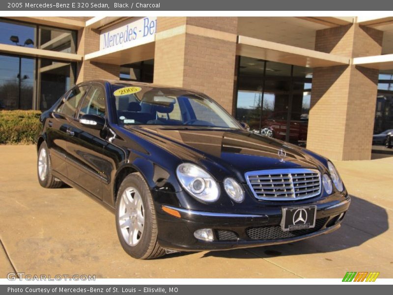 Black / Charcoal 2005 Mercedes-Benz E 320 Sedan