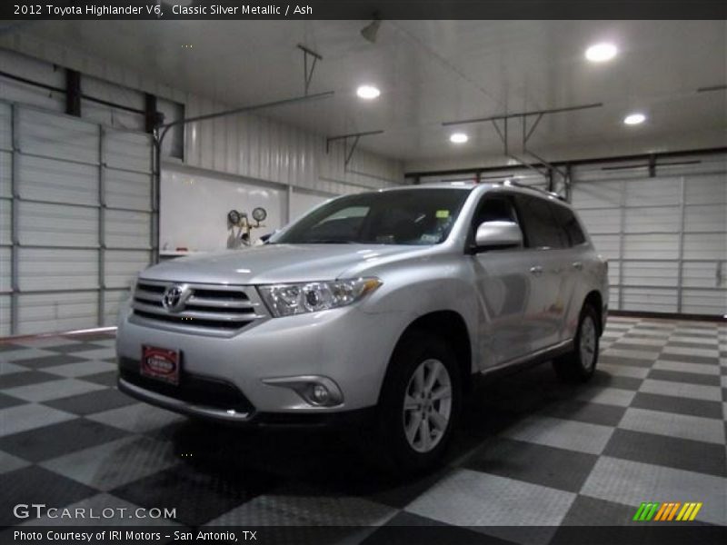 Classic Silver Metallic / Ash 2012 Toyota Highlander V6
