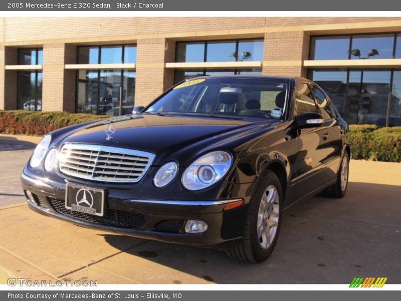 Black / Charcoal 2005 Mercedes-Benz E 320 Sedan