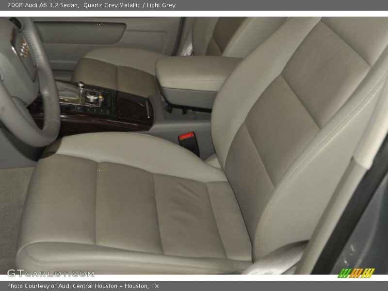 Quartz Grey Metallic / Light Grey 2008 Audi A6 3.2 Sedan