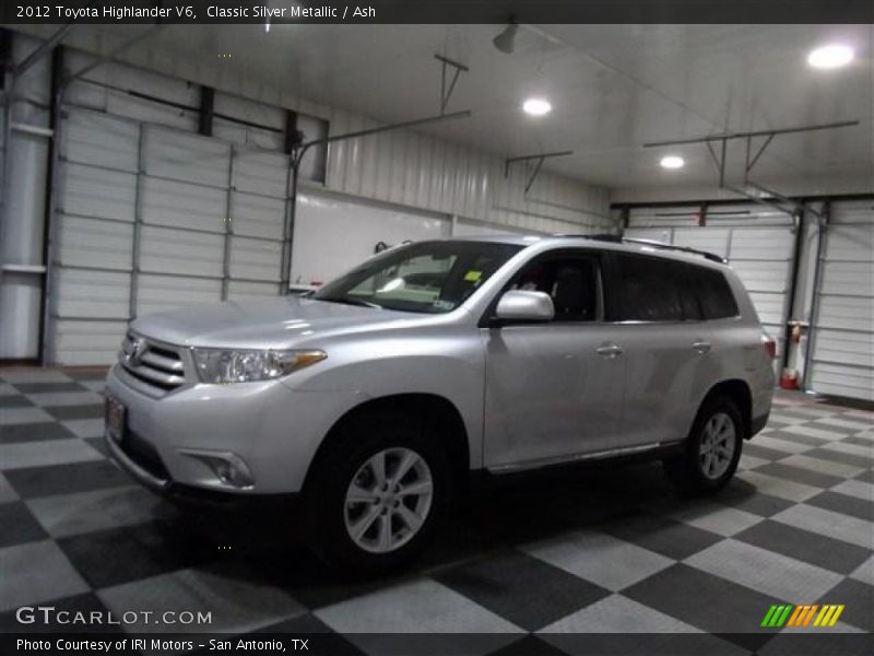 Classic Silver Metallic / Ash 2012 Toyota Highlander V6