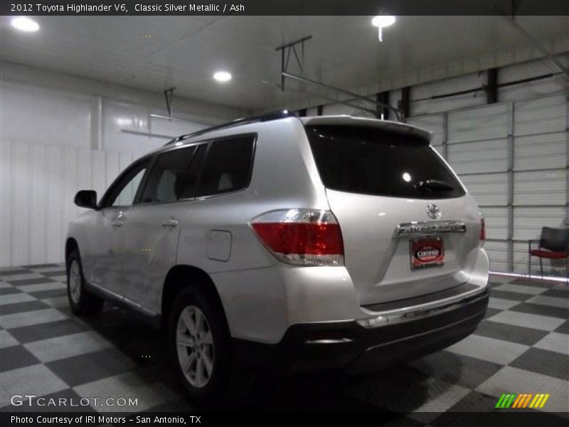 Classic Silver Metallic / Ash 2012 Toyota Highlander V6