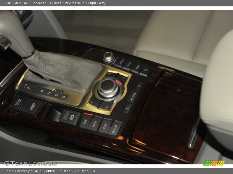 Quartz Grey Metallic / Light Grey 2008 Audi A6 3.2 Sedan