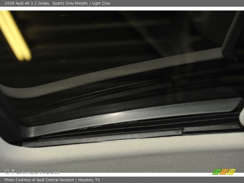 Quartz Grey Metallic / Light Grey 2008 Audi A6 3.2 Sedan