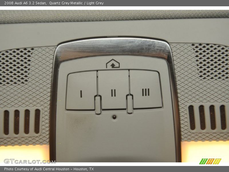 Quartz Grey Metallic / Light Grey 2008 Audi A6 3.2 Sedan
