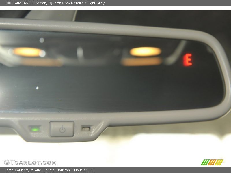 Quartz Grey Metallic / Light Grey 2008 Audi A6 3.2 Sedan