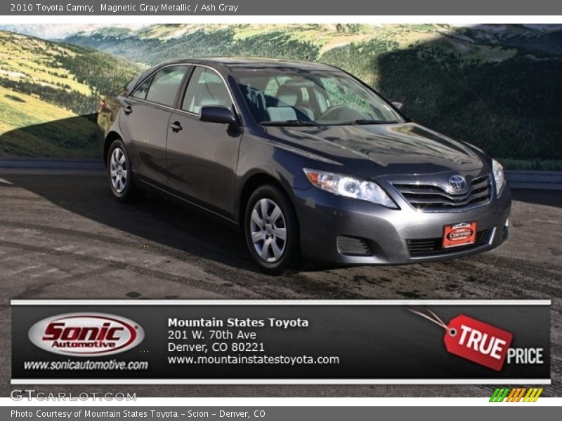 Magnetic Gray Metallic / Ash Gray 2010 Toyota Camry