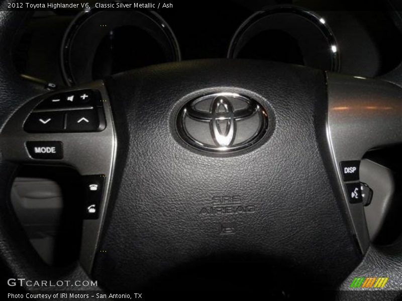 Classic Silver Metallic / Ash 2012 Toyota Highlander V6