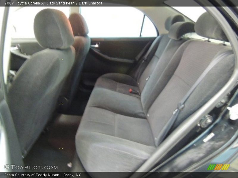 Black Sand Pearl / Dark Charcoal 2007 Toyota Corolla S