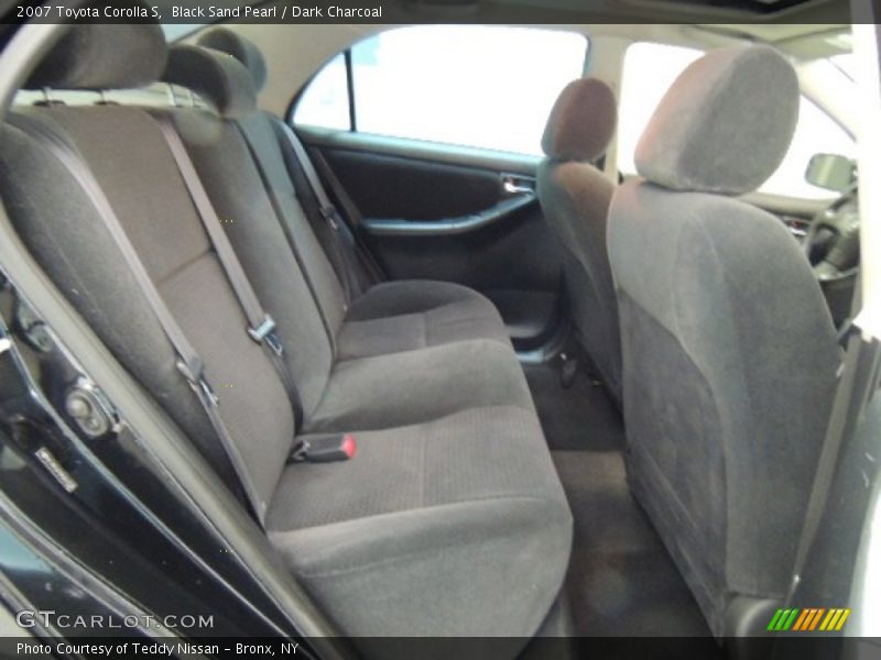 Black Sand Pearl / Dark Charcoal 2007 Toyota Corolla S