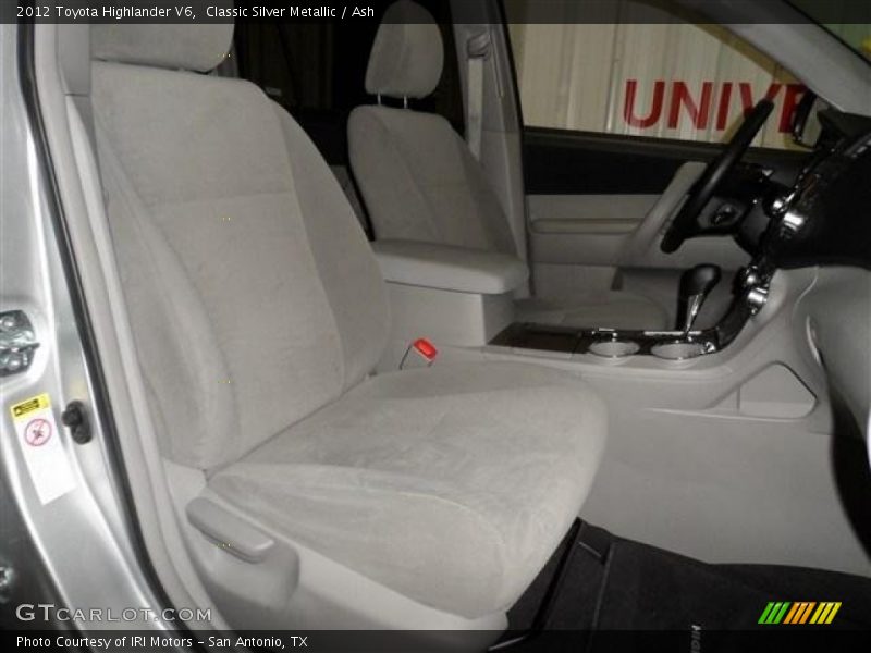 Classic Silver Metallic / Ash 2012 Toyota Highlander V6