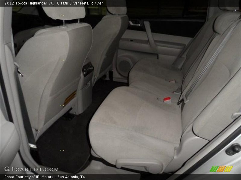 Classic Silver Metallic / Ash 2012 Toyota Highlander V6