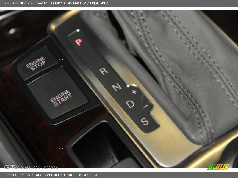 Quartz Grey Metallic / Light Grey 2008 Audi A6 3.2 Sedan