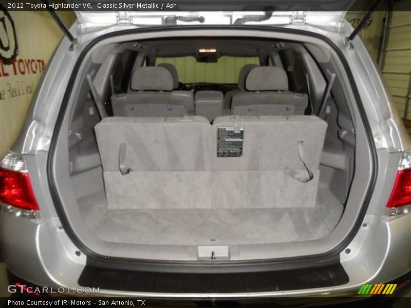 Classic Silver Metallic / Ash 2012 Toyota Highlander V6