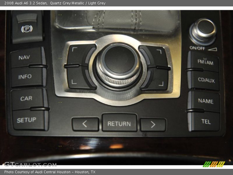 Quartz Grey Metallic / Light Grey 2008 Audi A6 3.2 Sedan