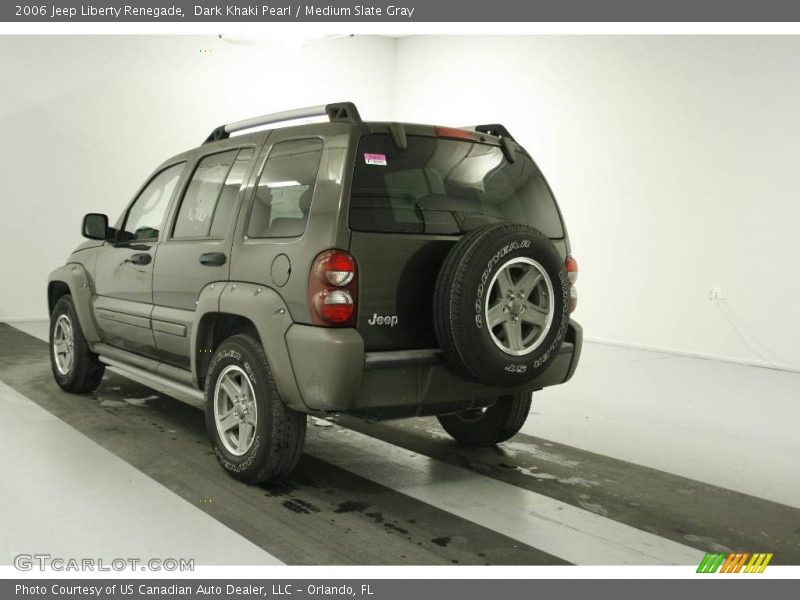 Dark Khaki Pearl / Medium Slate Gray 2006 Jeep Liberty Renegade