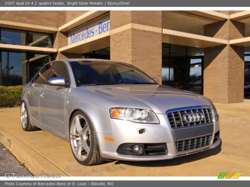 Front 3/4 View of 2007 S4 4.2 quattro Sedan