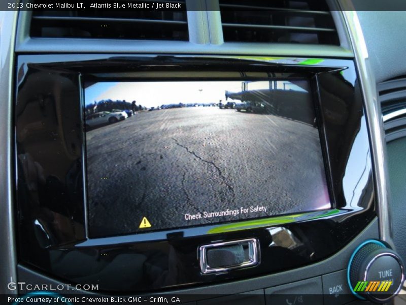 Atlantis Blue Metallic / Jet Black 2013 Chevrolet Malibu LT