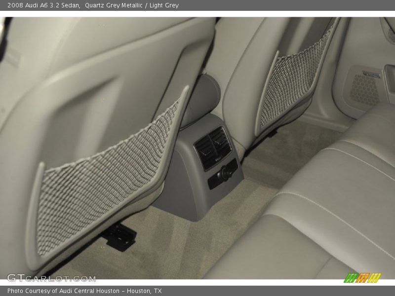 Quartz Grey Metallic / Light Grey 2008 Audi A6 3.2 Sedan