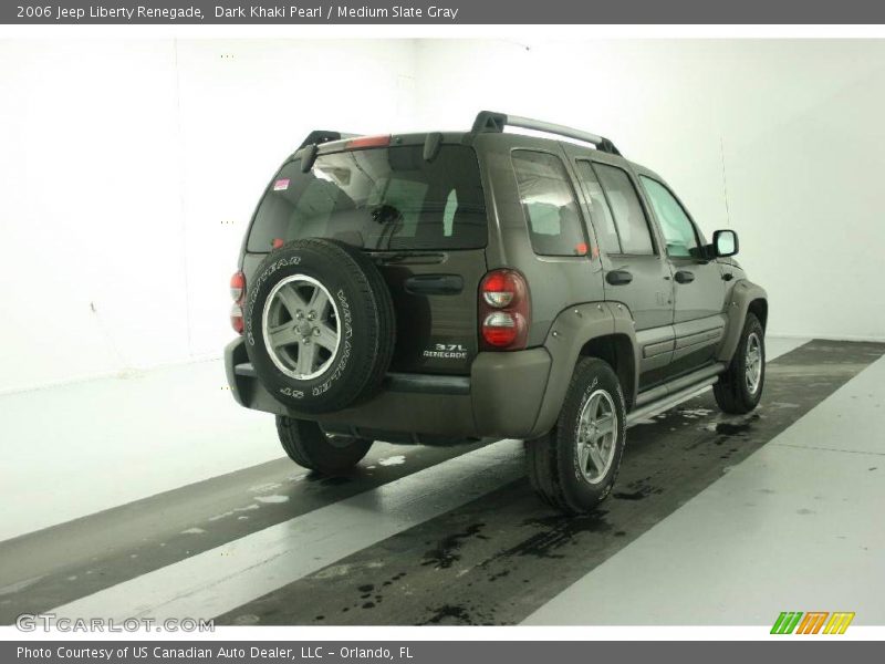Dark Khaki Pearl / Medium Slate Gray 2006 Jeep Liberty Renegade