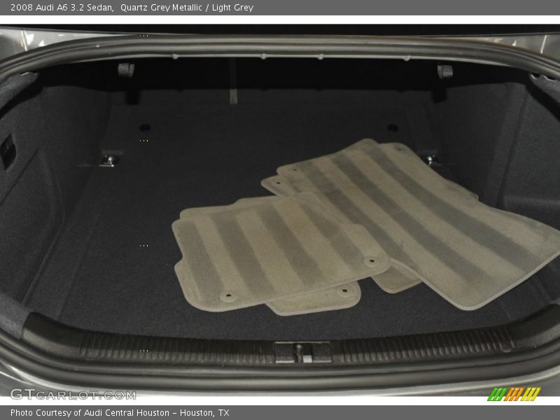 Quartz Grey Metallic / Light Grey 2008 Audi A6 3.2 Sedan