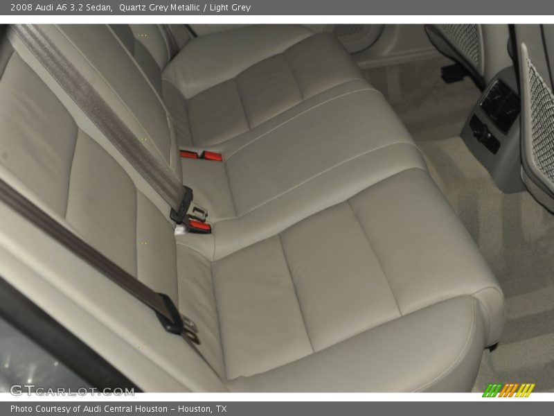 Quartz Grey Metallic / Light Grey 2008 Audi A6 3.2 Sedan